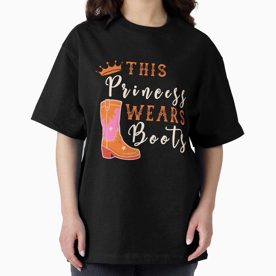 This princess wears boots western style by Lady-Frost