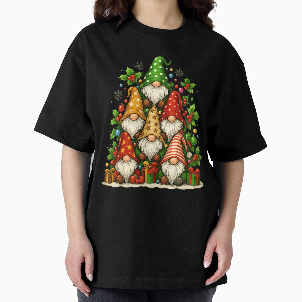 Gnome Christmas Tree Funny Christmas Gnomes Holiday Cute by haitrieuic96