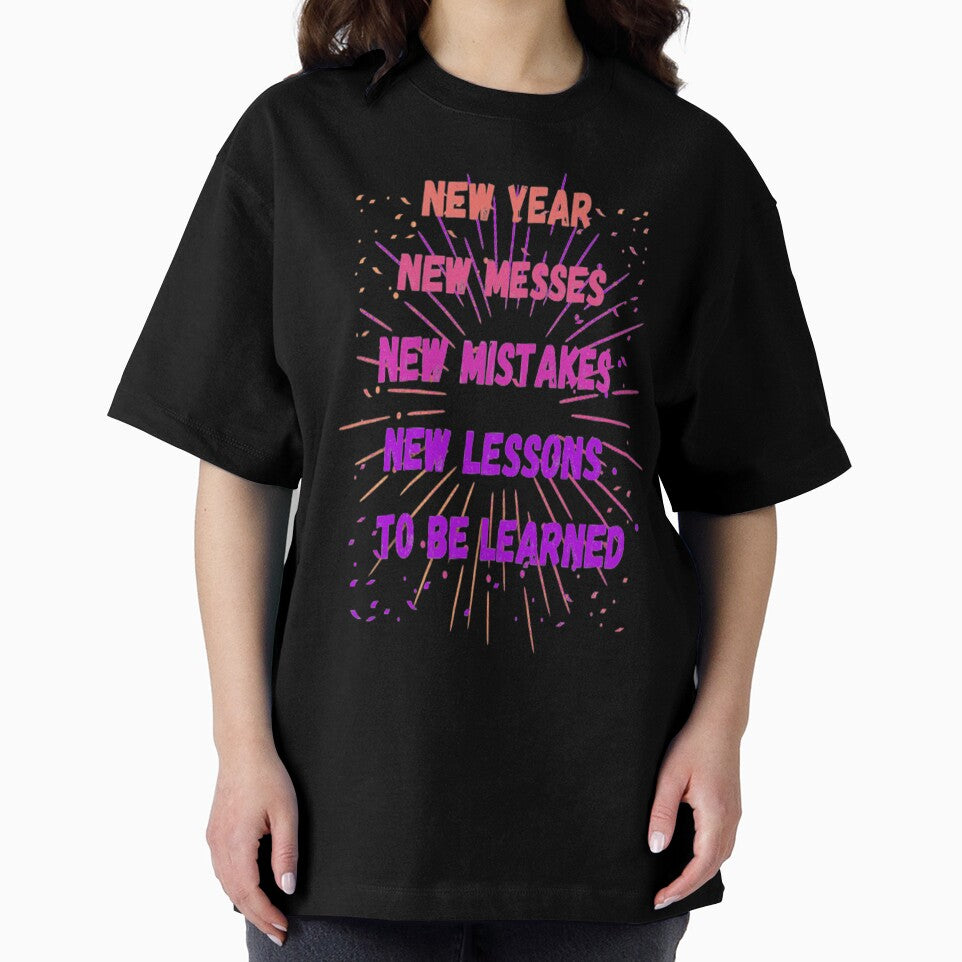 New Year New Lessons to be Learned Lettering Design, Howdy New Year, New Years Celebration, New Years Eve Countdown by Adri Barnard