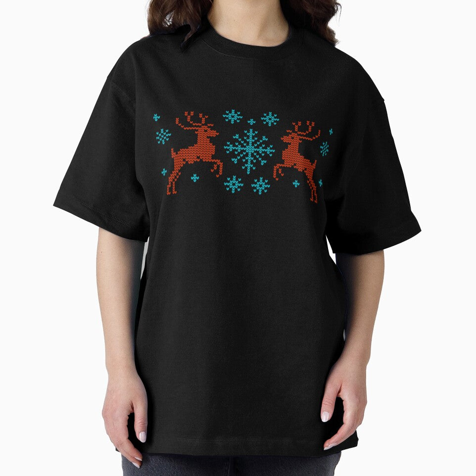 Reindeer Knitmas Christmas by printsbymiles