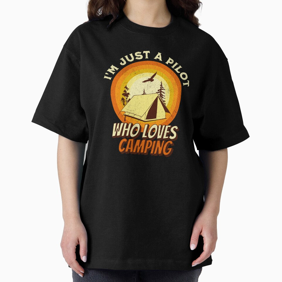 Camping Lover Shirt - I'm just a Pilot by ML-Media