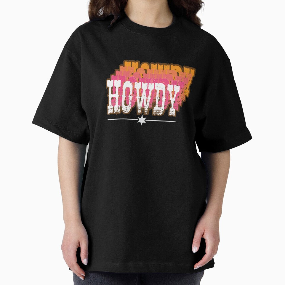 Retro Vintage Howdy Rodeo Western Country Southern Cowgirl by StairheadStore