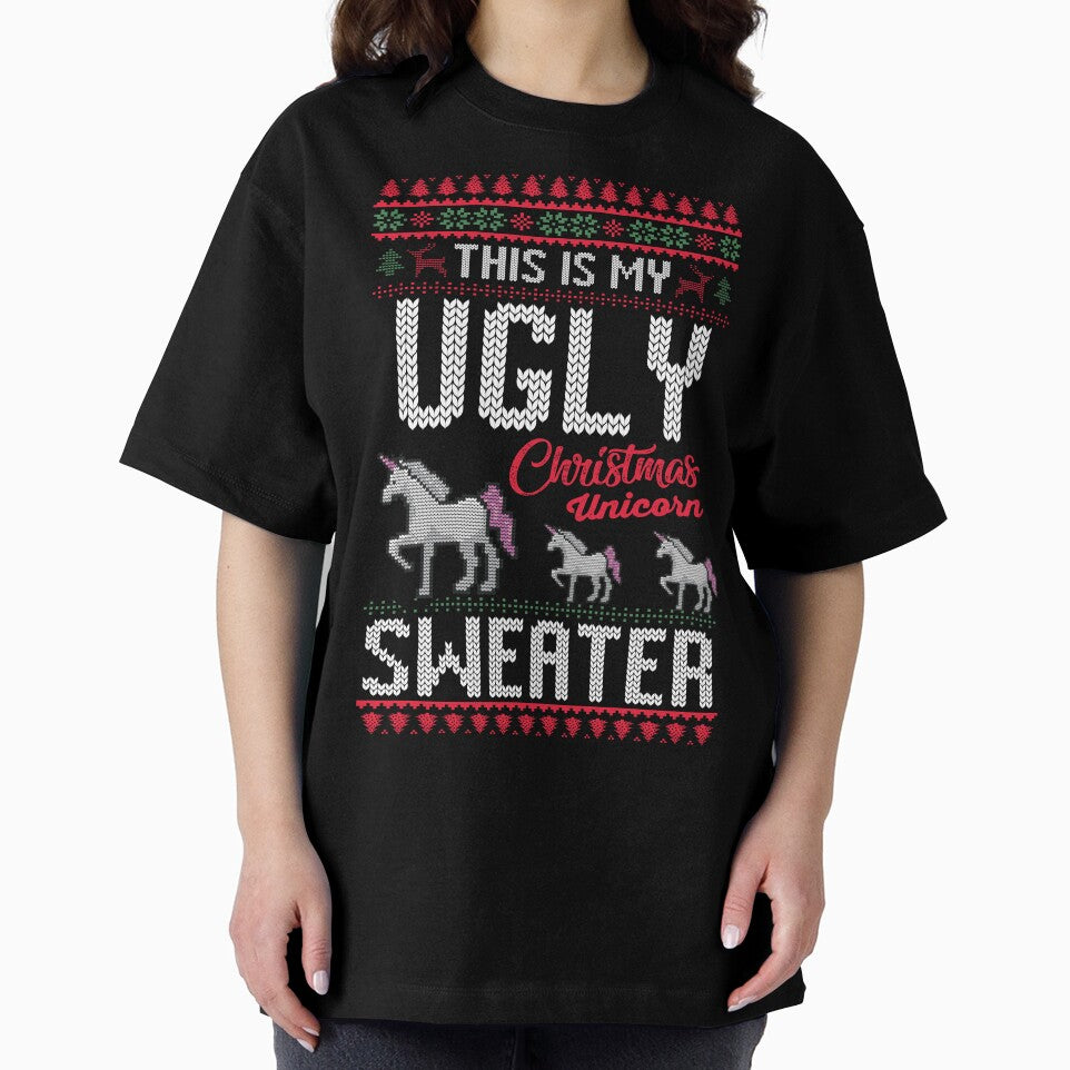 This Is My Ugly Christmas Unicorn Sweater by Cherry-Lemontie