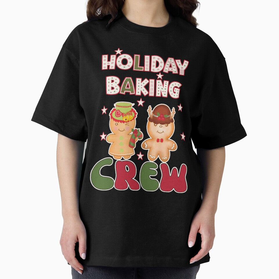 Holiday Baking Crew Cute Gingerbread Man & Woman Family Christmas Xmas Happy Holiday by JoyOfHopeStore
