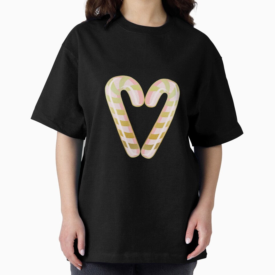 Gold ribbon candycane heart by ViewerEqualsPhoton
