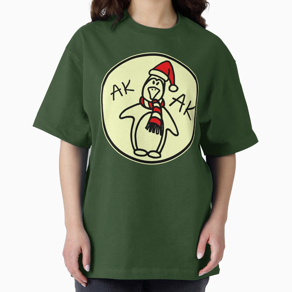 Retro Christmas Penguin by mrtraz