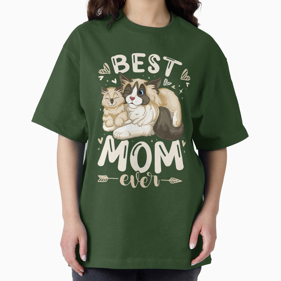 Best Cat Mom Ever – Cute Mother Cat and Kitten by NoeValdric