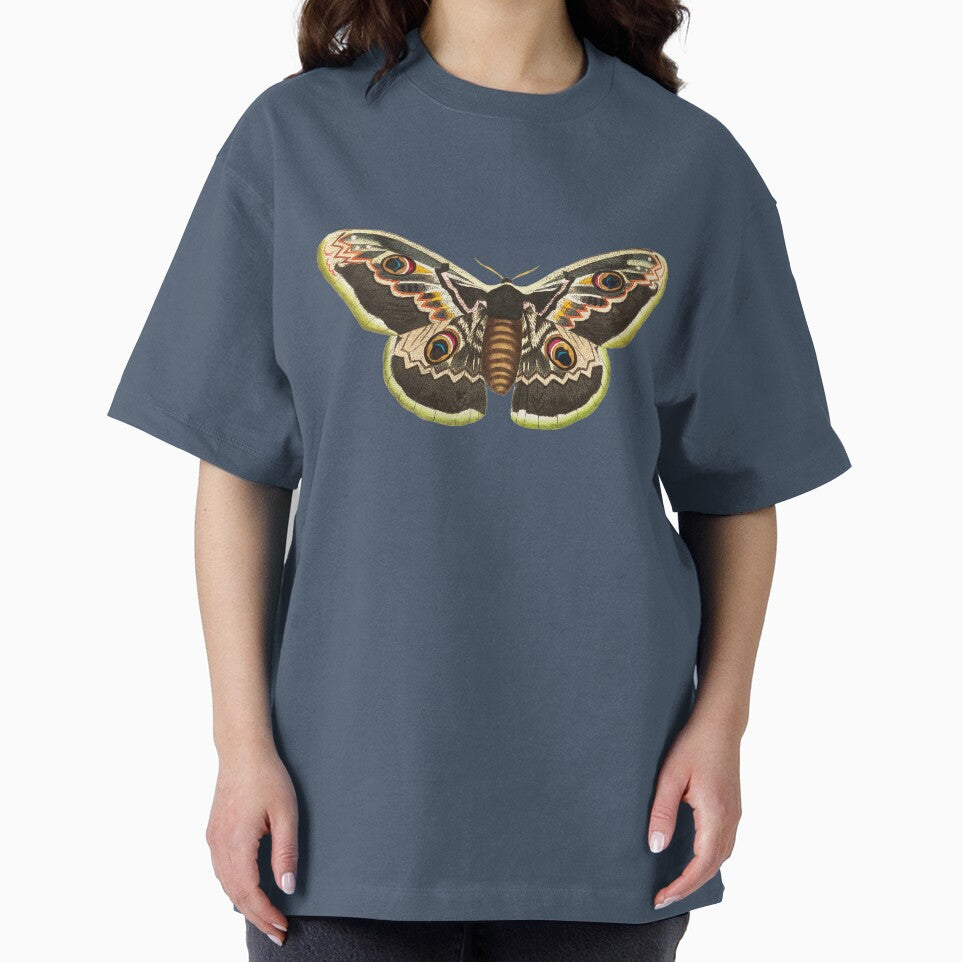 Vintage Great Peacock Moth in Sage Green | P74 by Piccolo Fiore Prints