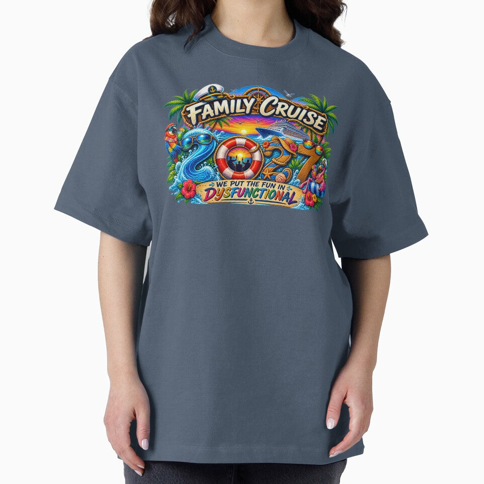 TRAVEL COLLECTION - FAMILY CRUISE - 2027 - WE PUT THE FUN IN DYSFUNCTIONAL v2 by WheelieGdArt