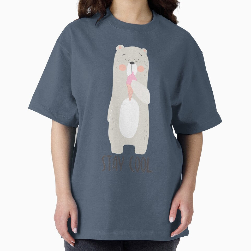 Stay Cool! Polar Bear Eating Ice Cream by DreamyPanda