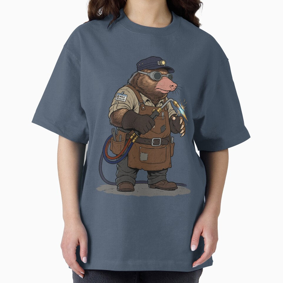 Blind Mole Welder Cartoon by Museum Of Non-Existing Art