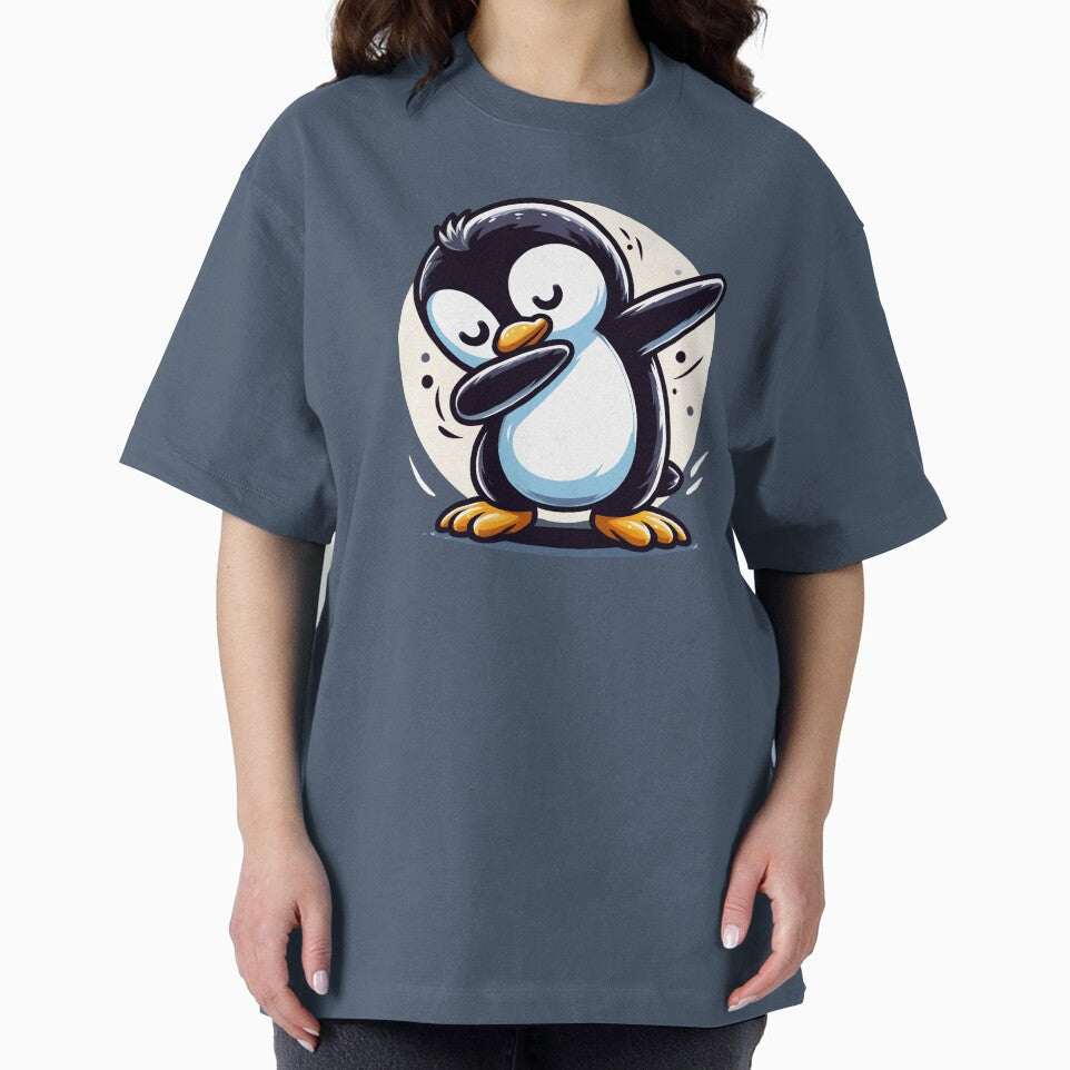 Dabbing Penguin - Whimsical Winter Dance by Designowner