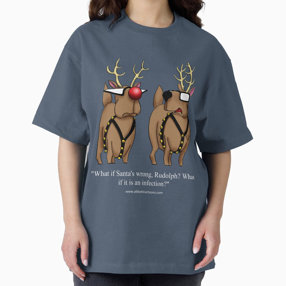 Funny Christmas Reindeer Holiday Humor by abbottoons