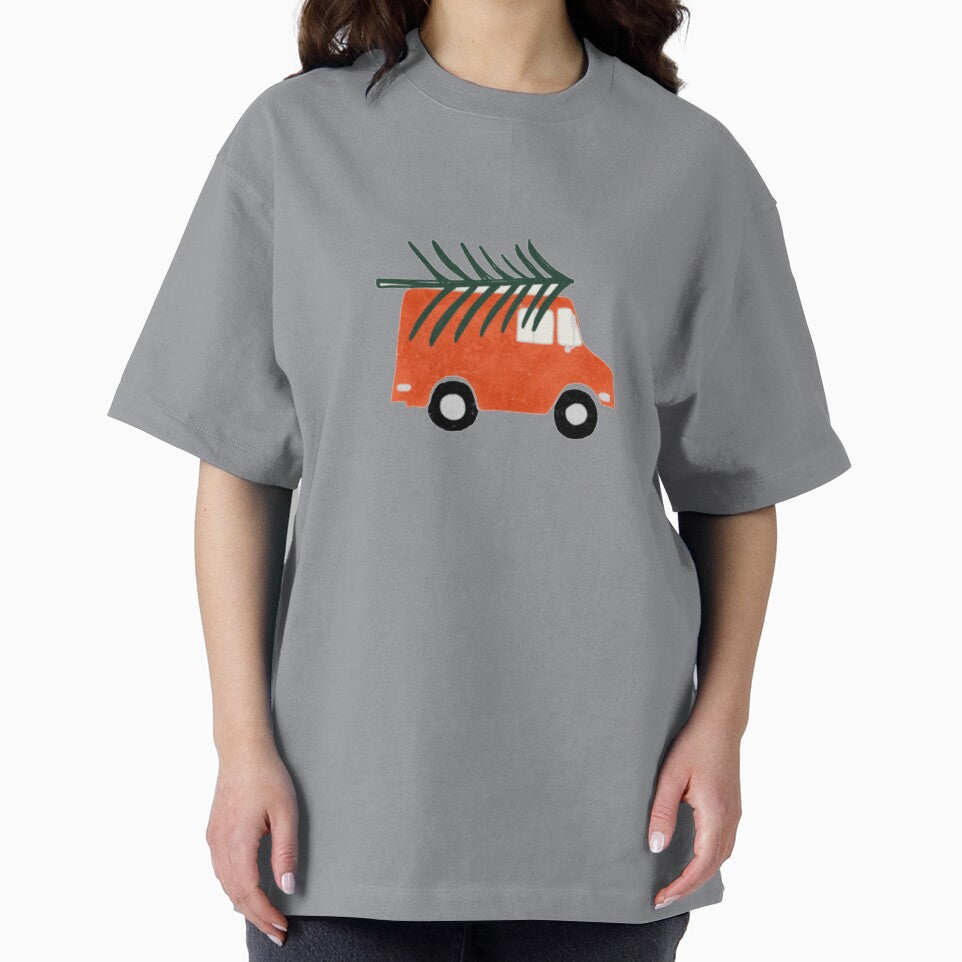 Christmas truck pink by susycosta