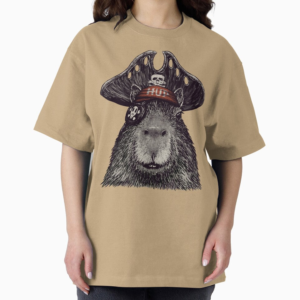 Capyrate - Pirate Capybara  | Capy Yuzu | His Name - Gort | Pet Mat Bandana by Any Color Designs