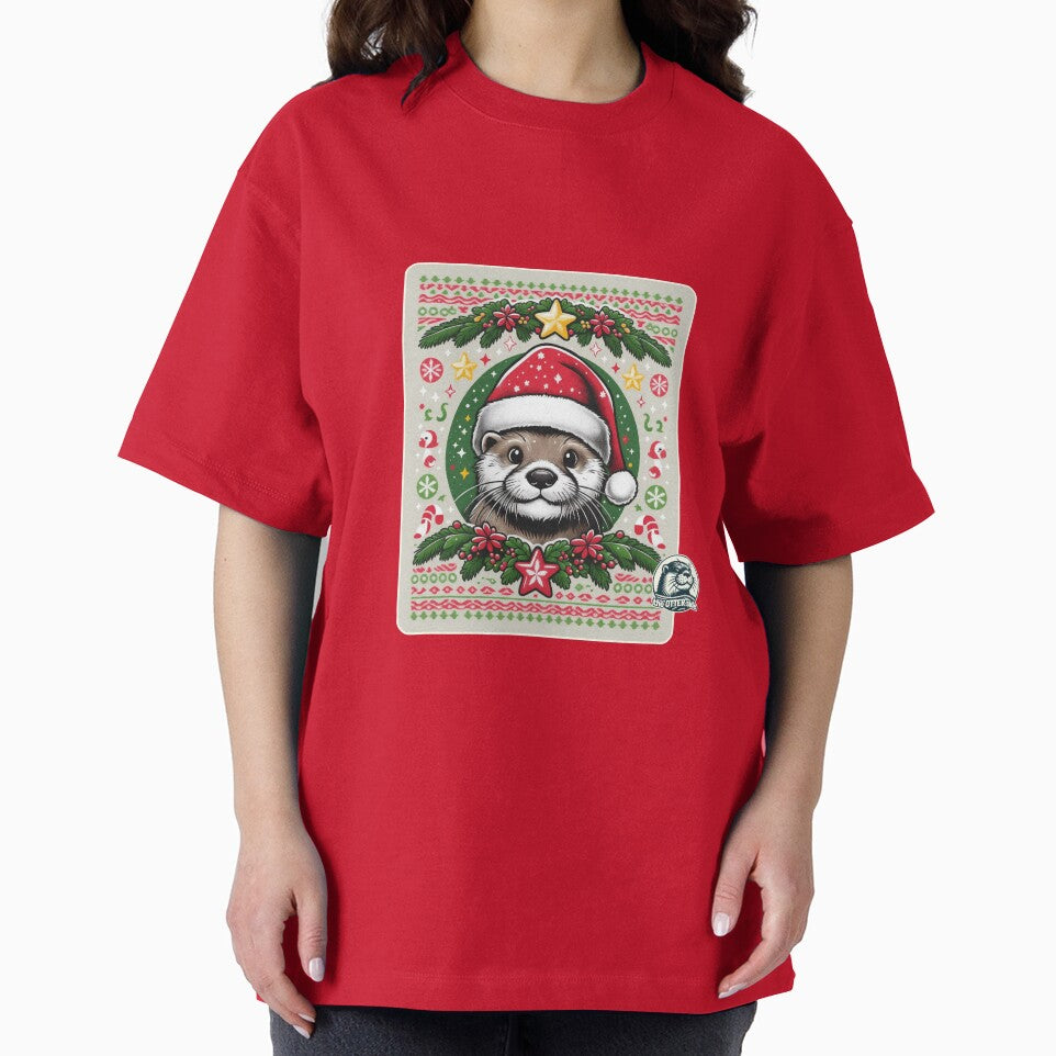 Christmas sweater Otter - the Otter Side collection by ThisDress