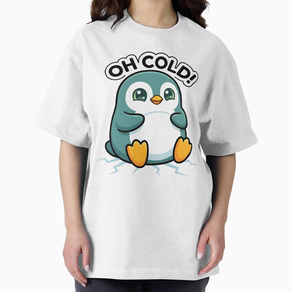Cute Chilly Penguin Cartoon by dreephic22