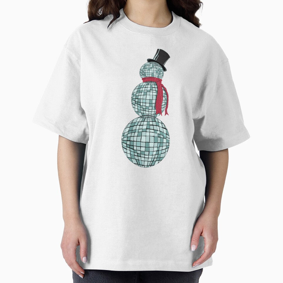 Disco Ball Snowman Mr. Fancy Pants by HeidiMyersArt