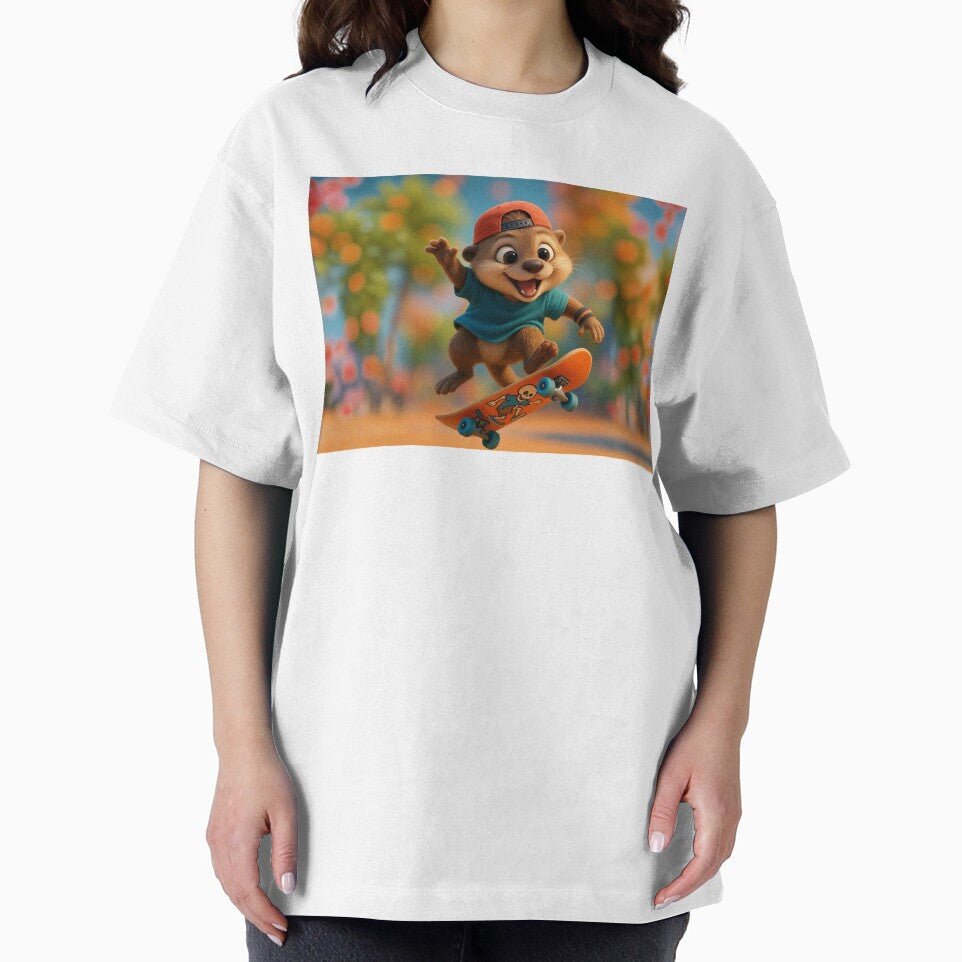 Skater River Otter by Sillytoe