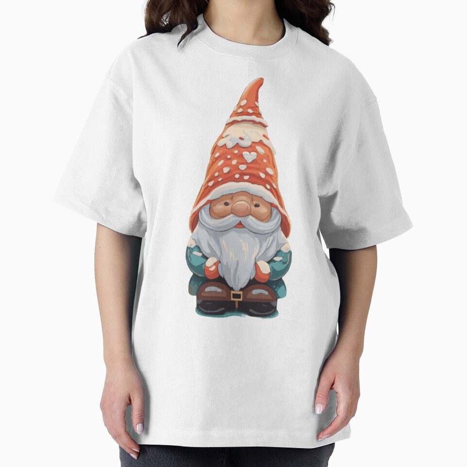 Gnome in Frosty Festivity by PrintWearZone