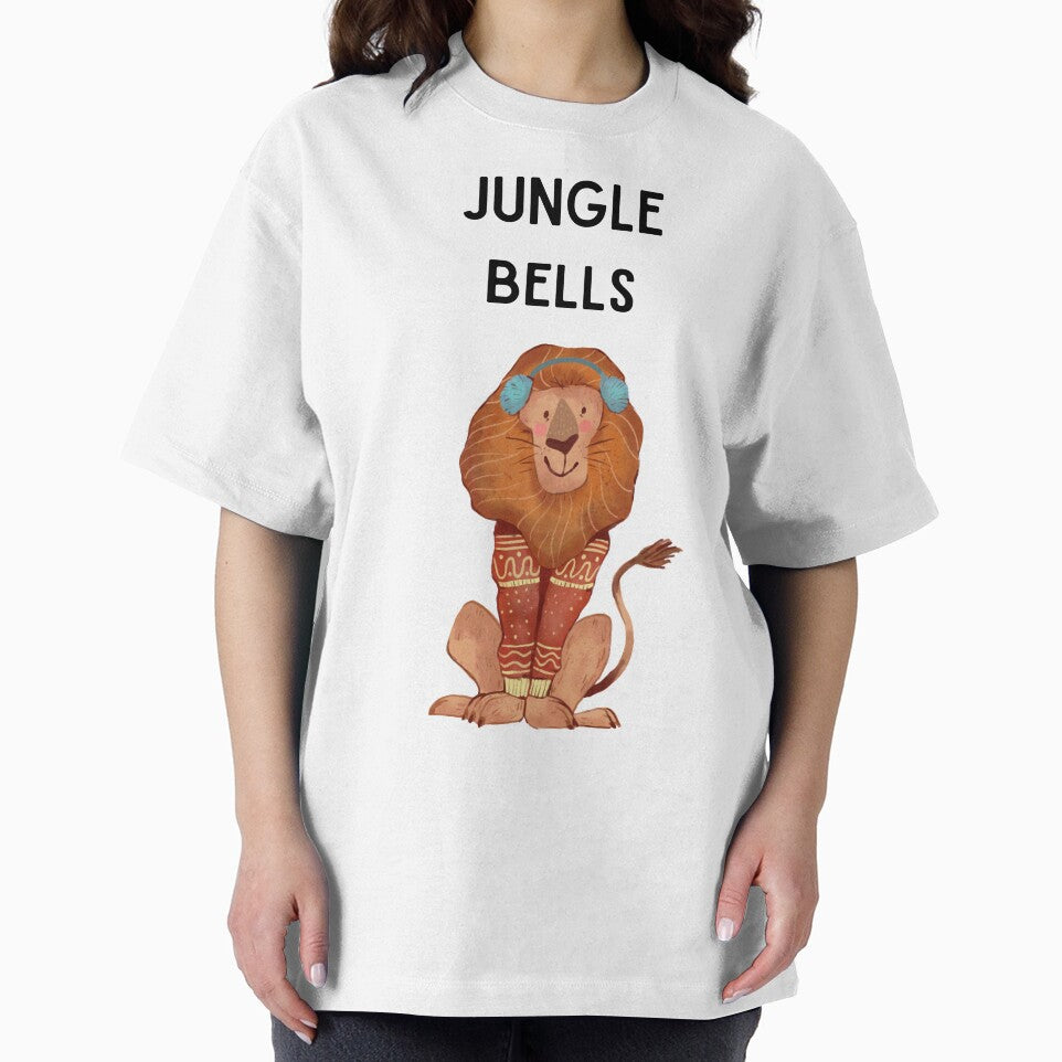 Jungle Bells - Lion Christmas pun by Kristin Orsi