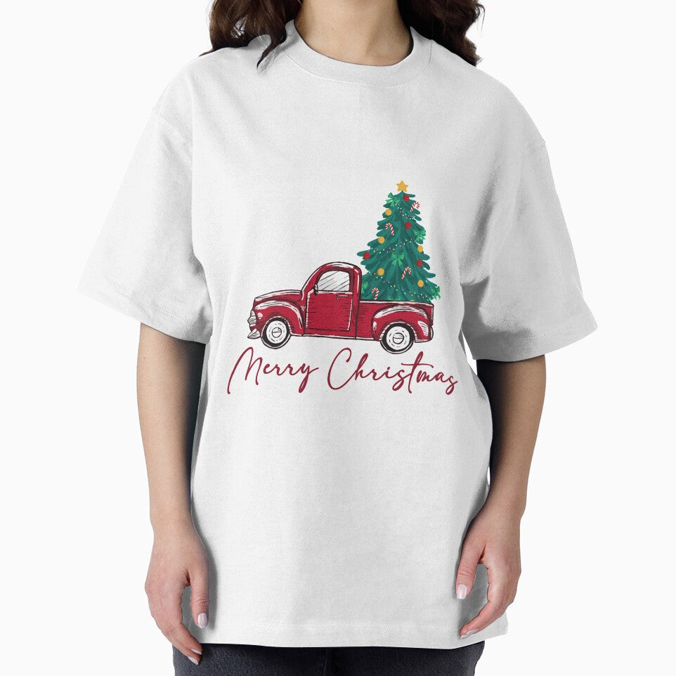 Merry Christmas red truck by KaliStory