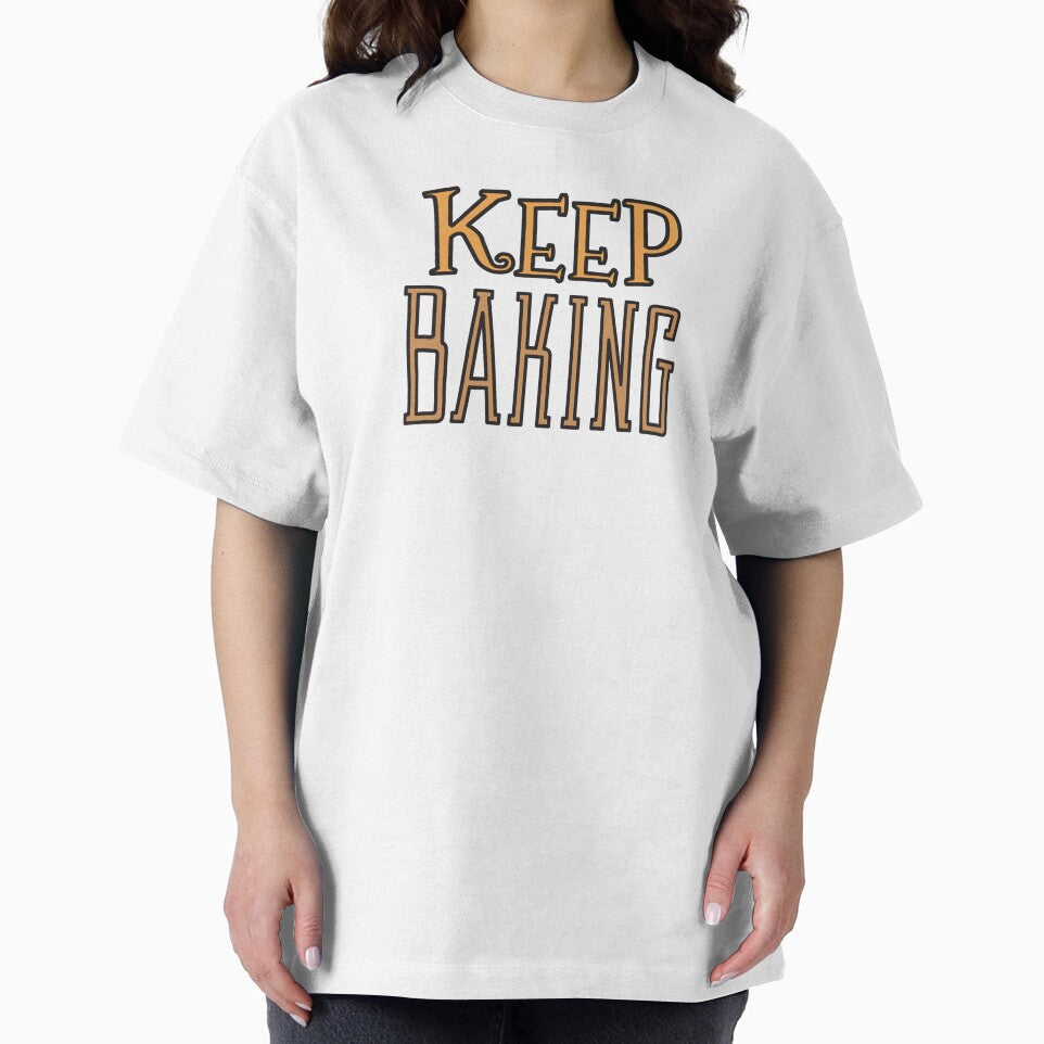 Keep baking cute text by Innet