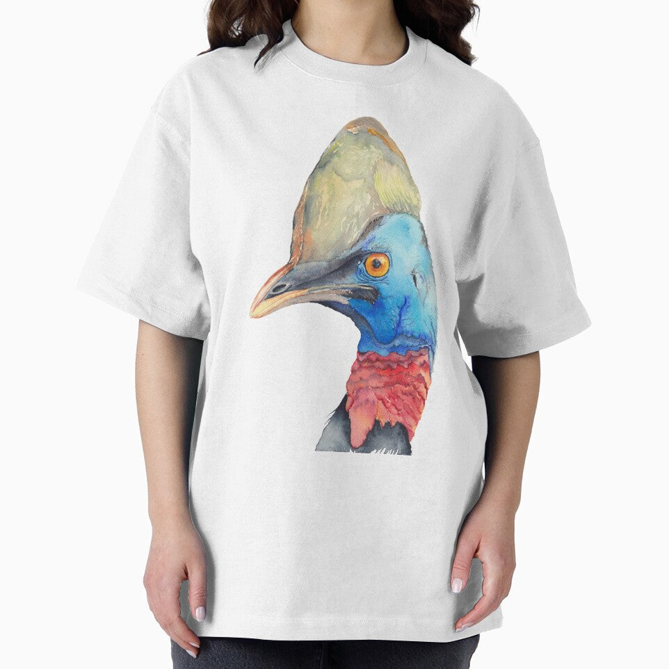 Cassowary - Australian bird watercolour by Zoya Makarova Unisex