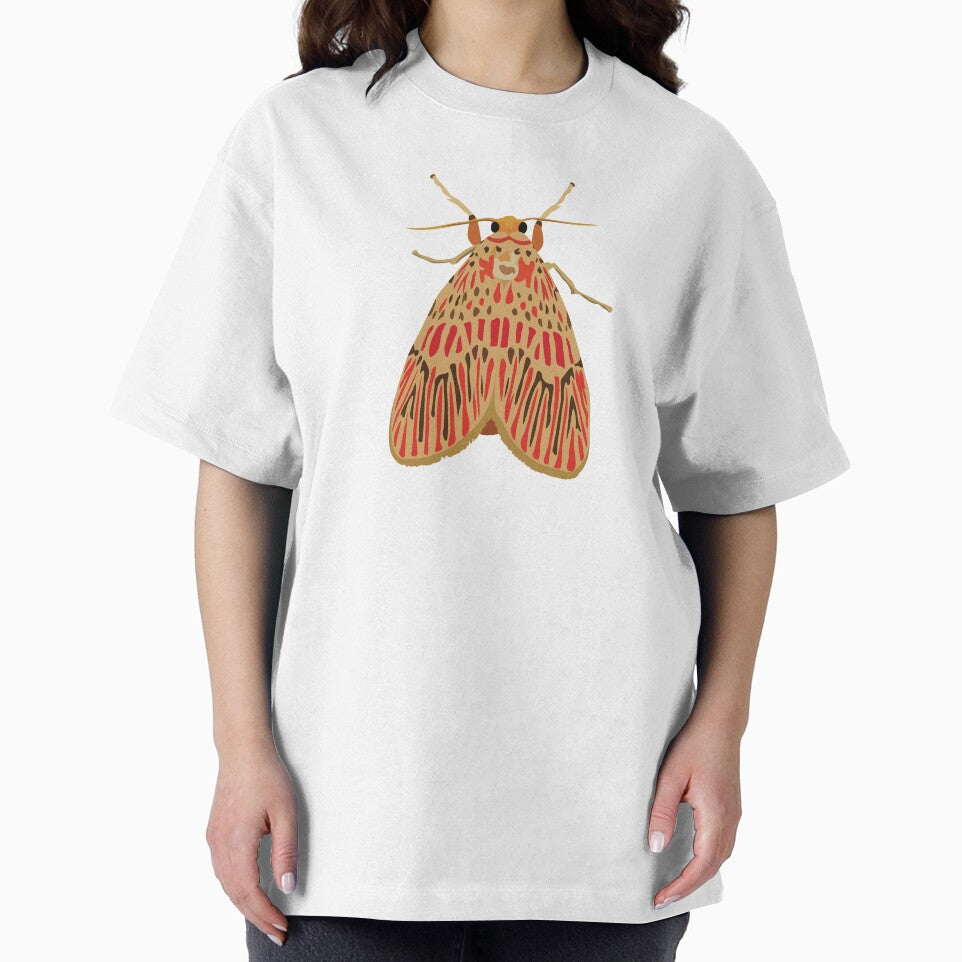 Orange Footman Moth by elmma design