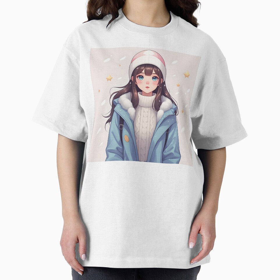 Kawaii Minimalist Winter Illustration by RelinCreates