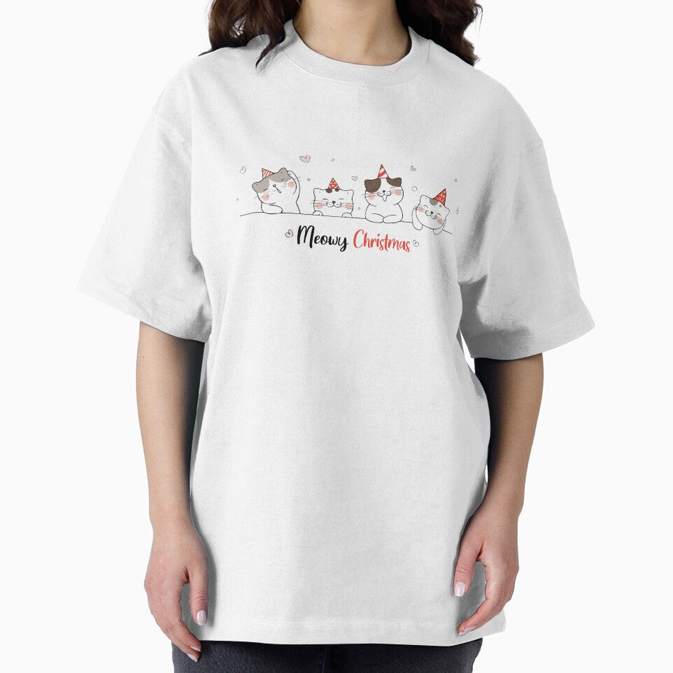 Meowy Christmas Funny Cat Christmas by CoolDesign-AS