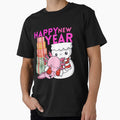 Happy new year cute Kawaii axolotl for christmas by Jibshop ⭐⭐⭐⭐⭐
