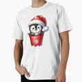 baby penguin Santa by angieart68