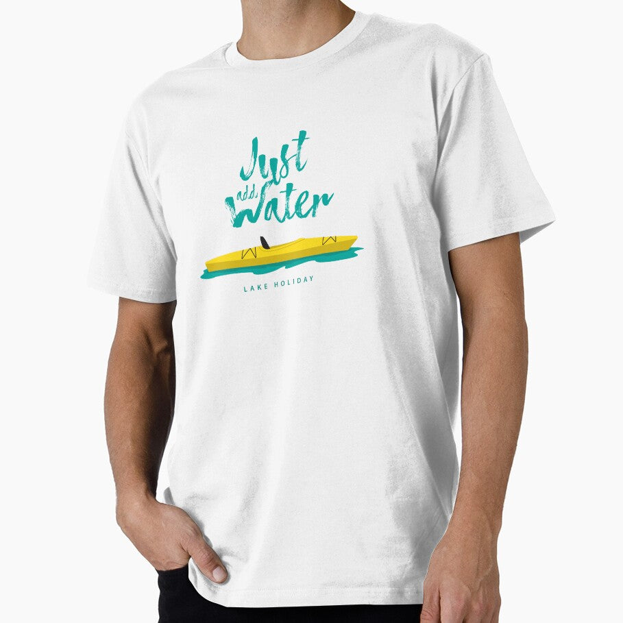 Just Add Water Kayak - Lake Holiday - Yellow by BlueSkyTheory