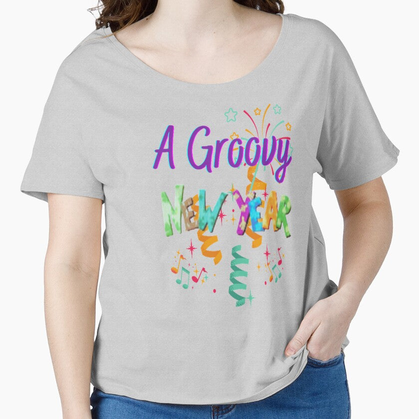 A Groovy New Year Lettering Design, Howdy New Year, New Years Celebration, New Years Eve Countdown by Adri Barnard