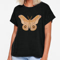 Emperor Gum Moth Opodiphthera eucalypti Realistic Style by Harpagann