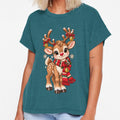 Cute Christmas Reindeer – Kawaii Holiday Deer by HO•Designs