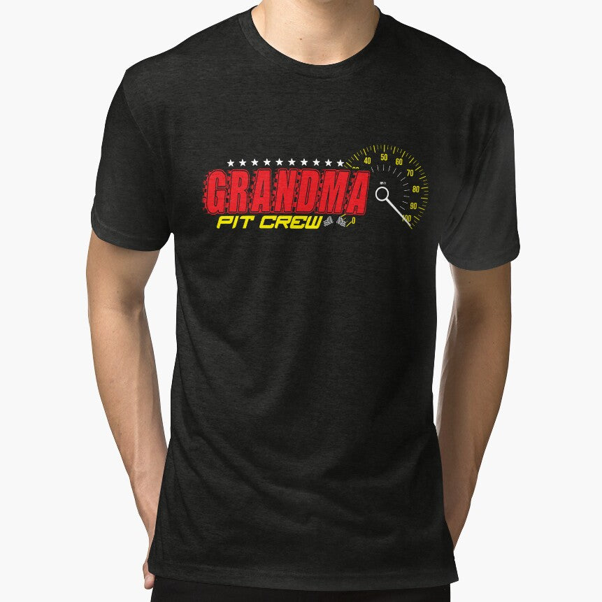Pit Crew Grandma Racing Birthday Grandma Pit Crew Gear by DynamicDesign