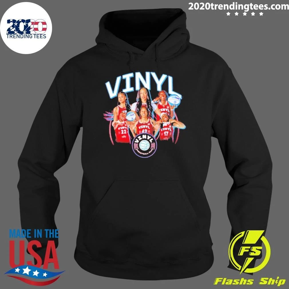 Vinyl Basketball Club Player Graphic Shirt