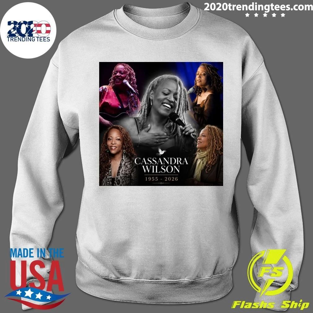 Rest peacefully to the incomparable Cassandra Wilson 1955-2026 Shirt