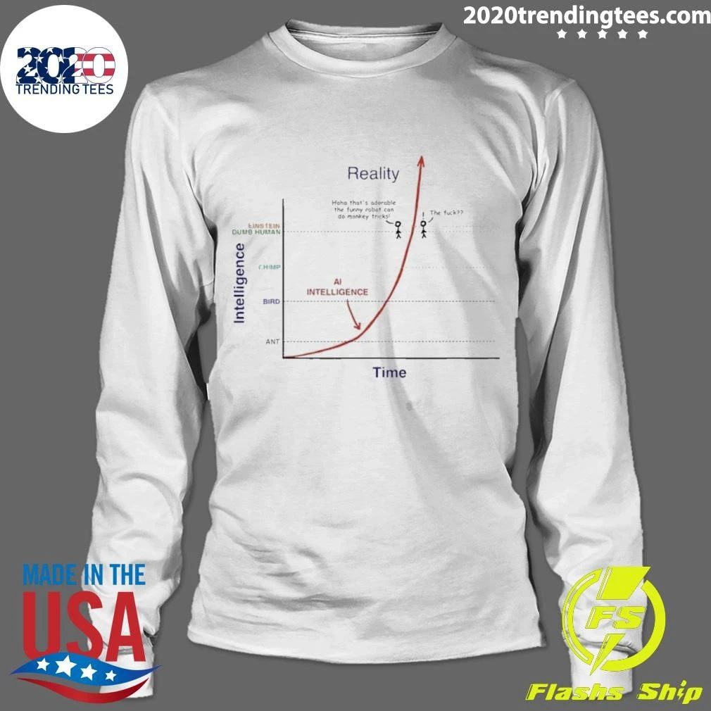 Elon Musk AI Intelligence Reality Graph Shirt