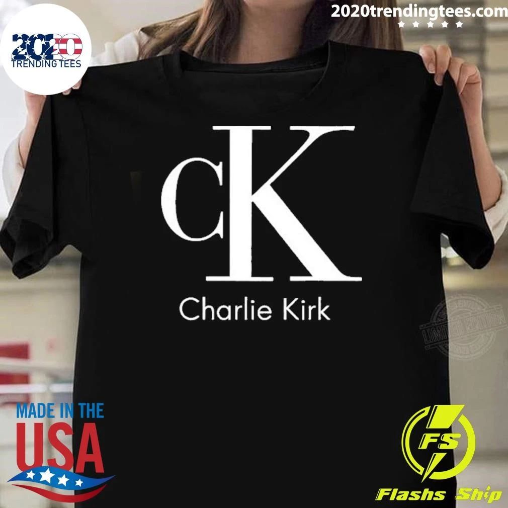Charlie Kirk Ck Logo Turning Point Usa Shirt