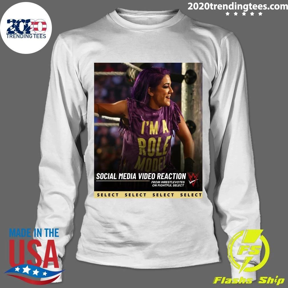 Social Media Video Reaction W From Wrestlevotes On Fightful Select Shirt