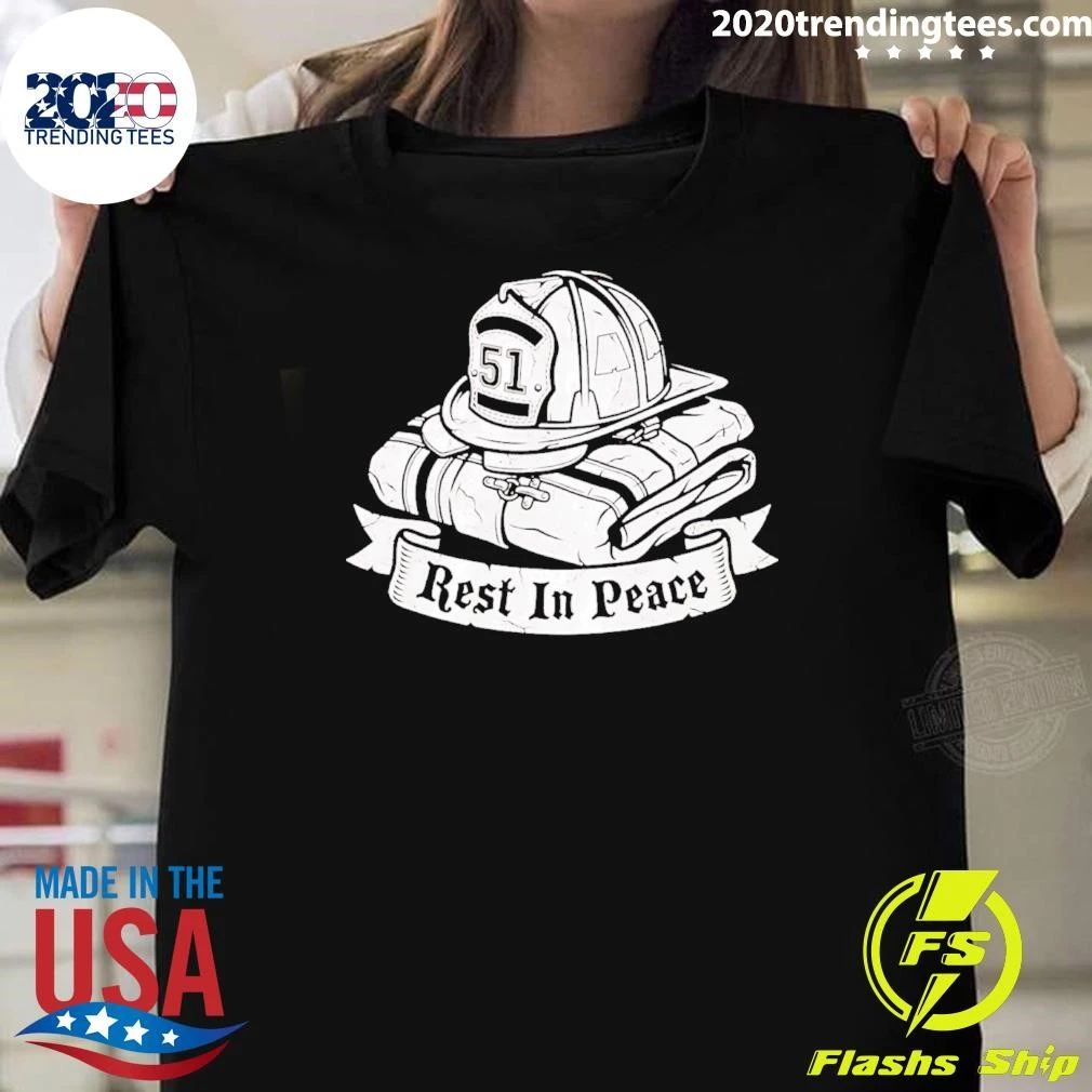 Rip Johnny Gage Squad 51 Emergency Tv Show Memorial Shirt