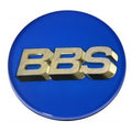 BBS Center Cap 70.6mm Blue/Gold (4-Tab)