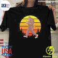Bigfoot Rocker Retro Sunset Shirt
