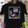 Var Room Argentina Soccer Football Referee Shirt