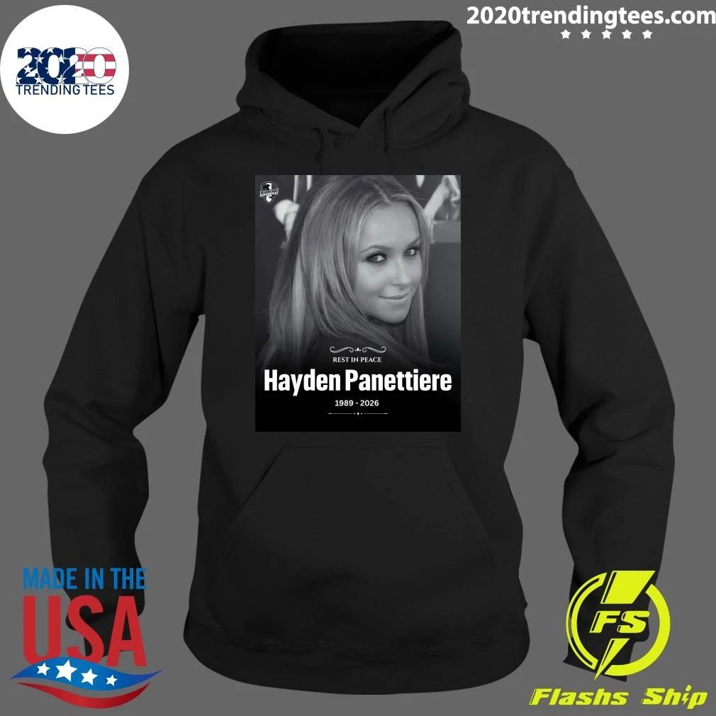 Rest In Peace Hayden Panettiere 1989-2026 Shirt