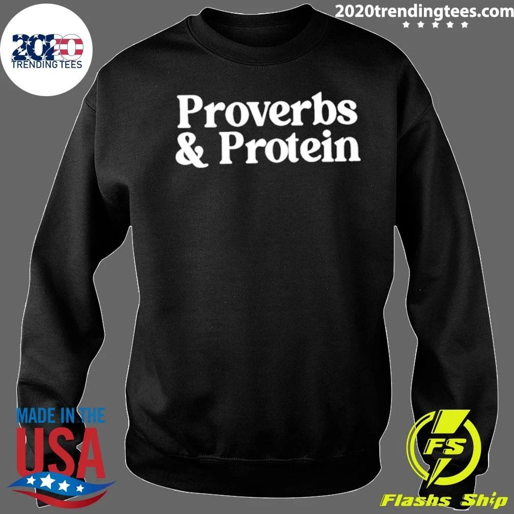 Proverbs & Protein Fitness Faith Gym Shirt
