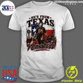 Map Chainsaw Horror He’s From Texas I Can Tell Halloween Shirt